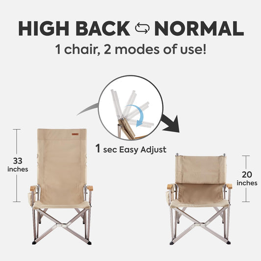 ICECO Hi1600 Folding Camping Chair