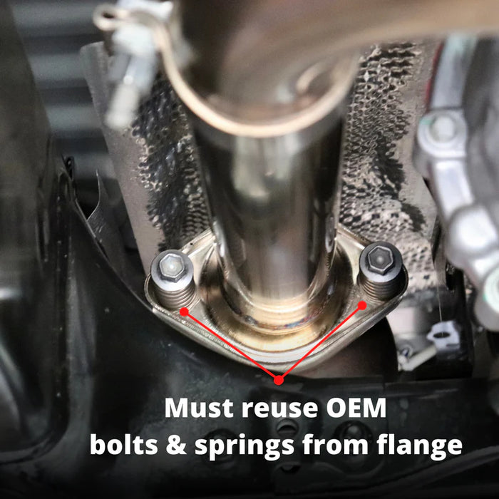 Carven Exhaust Clamp-Back Exhaust System 4" Dual Tip For Tundra (2022-Current)