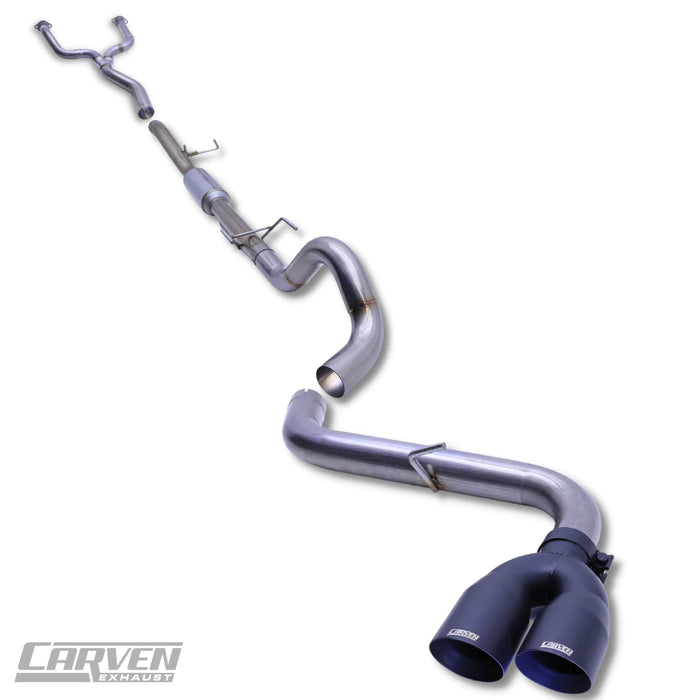 Carven Exhaust Cat-Back Exhaust System 4" Dual Tip For Tundra (2022+)