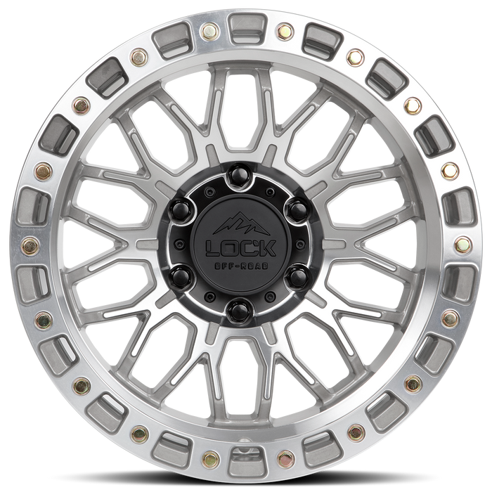 Lock Off-Road Wheels Combat Machine Face Polish