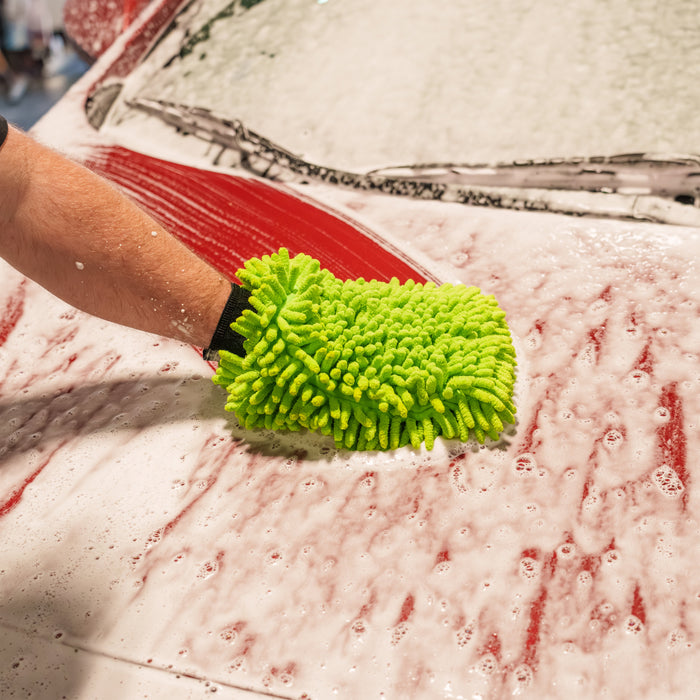 Plus Soap Car Wash Shampoo & Wash Mitt Combo