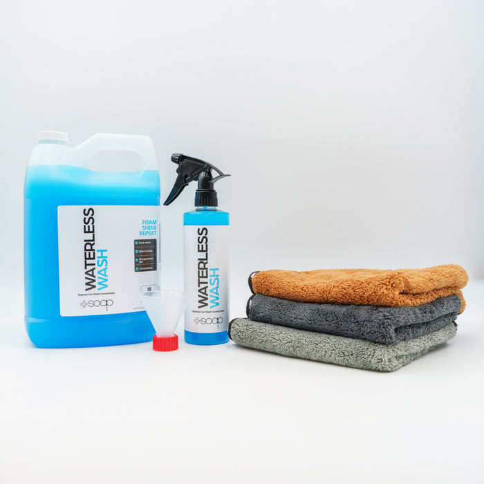 Plus Soap Waterless Wash Bundle