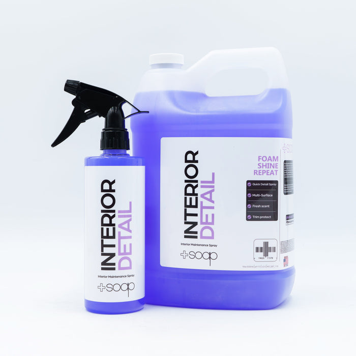 Plus Soap Interior Detail Spray | Dashboard & Trim Detailer