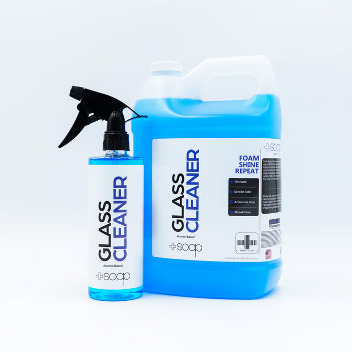 Plus Soap Glass Cleaner | Streak-Free Formula