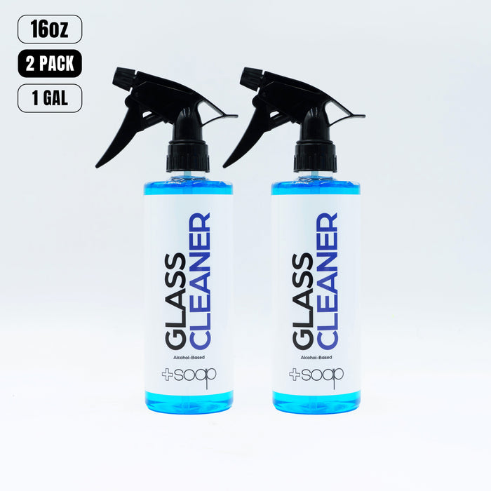 Plus Soap Glass Cleaner | Streak-Free Formula