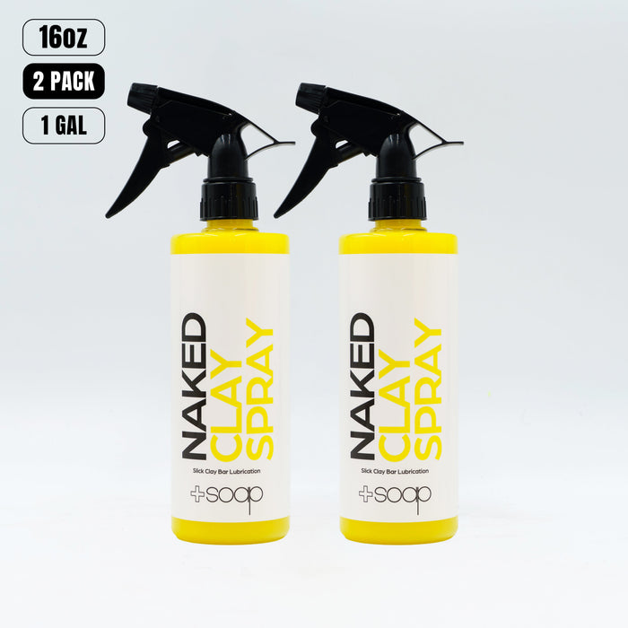 Plus Soap Naked Clay Spray | Clay Bar Lubricant