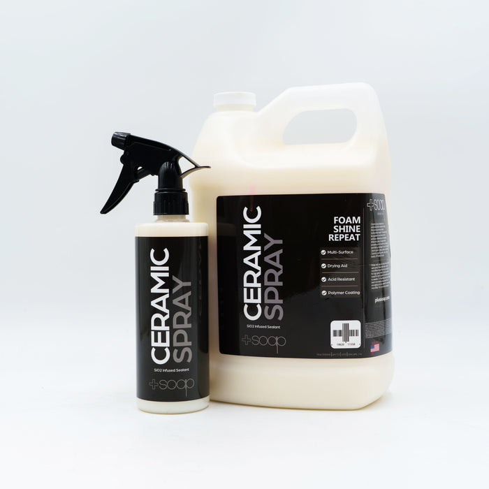 Plus Soap Ceramic Spray | (SiO₂ Hybrid Sealant)