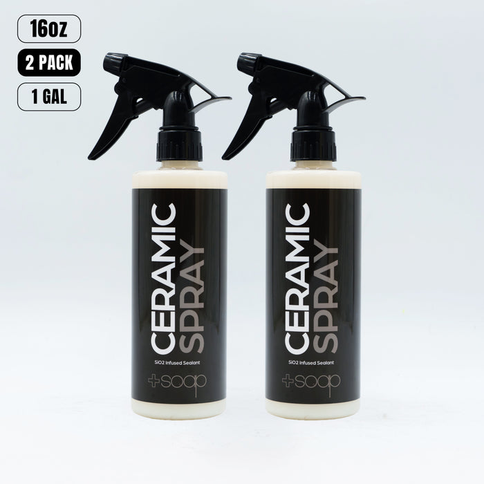 Plus Soap Ceramic Spray | (SiO₂ Hybrid Sealant)