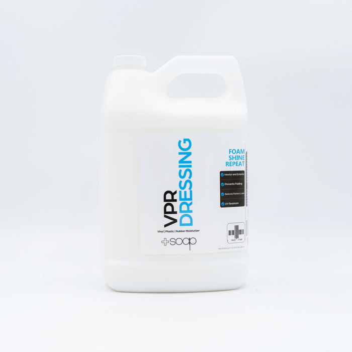 Plus Soap VPR Dressing | Vinyl, Plastic & Rubber Protectant