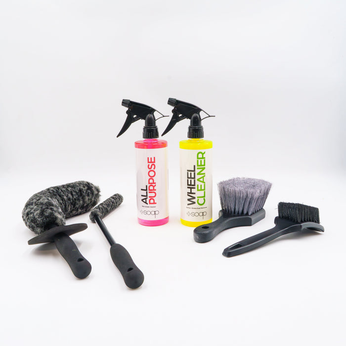 Plus Soap Wheel & Tire Clean Detail Kit
