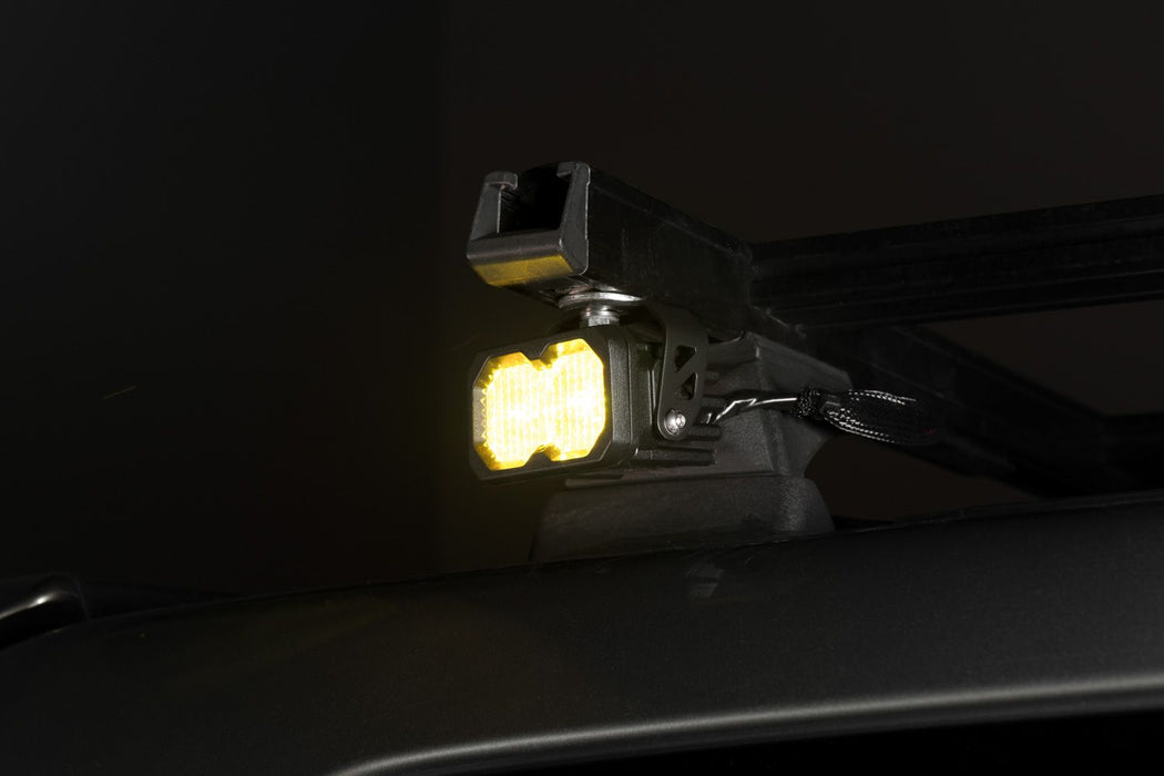 Diode Dynamics C2 2.0 SAE Yellow Pro LED Pod (pair)