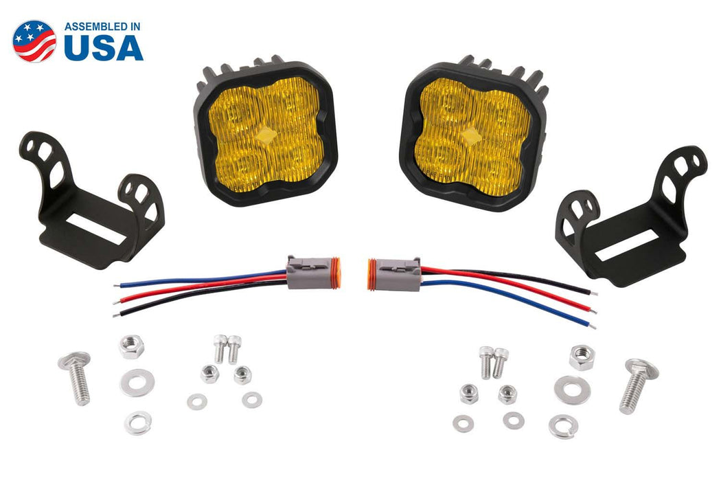 Diode Dynamics SS3 Yellow Sport LED Pod (Pair)
