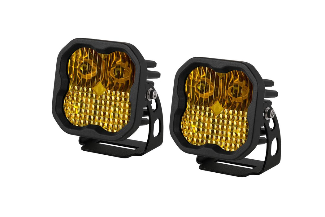 Diode Dynamics SS3 Yellow Sport LED Pod (Pair)