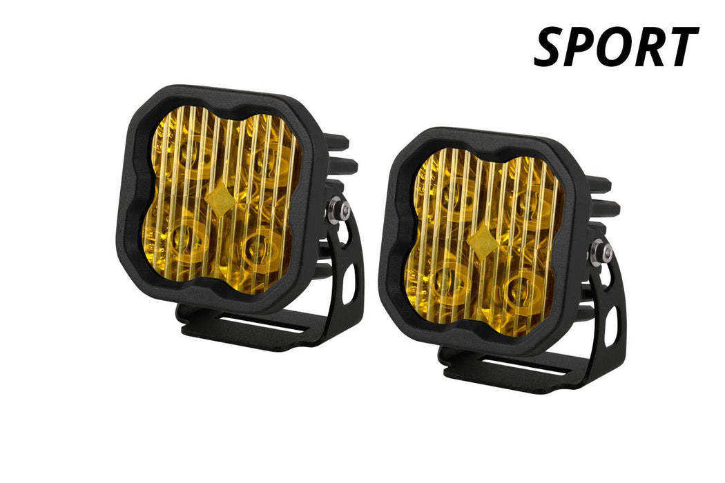 Diode Dynamics SS3 Yellow Sport LED Pod (Pair)