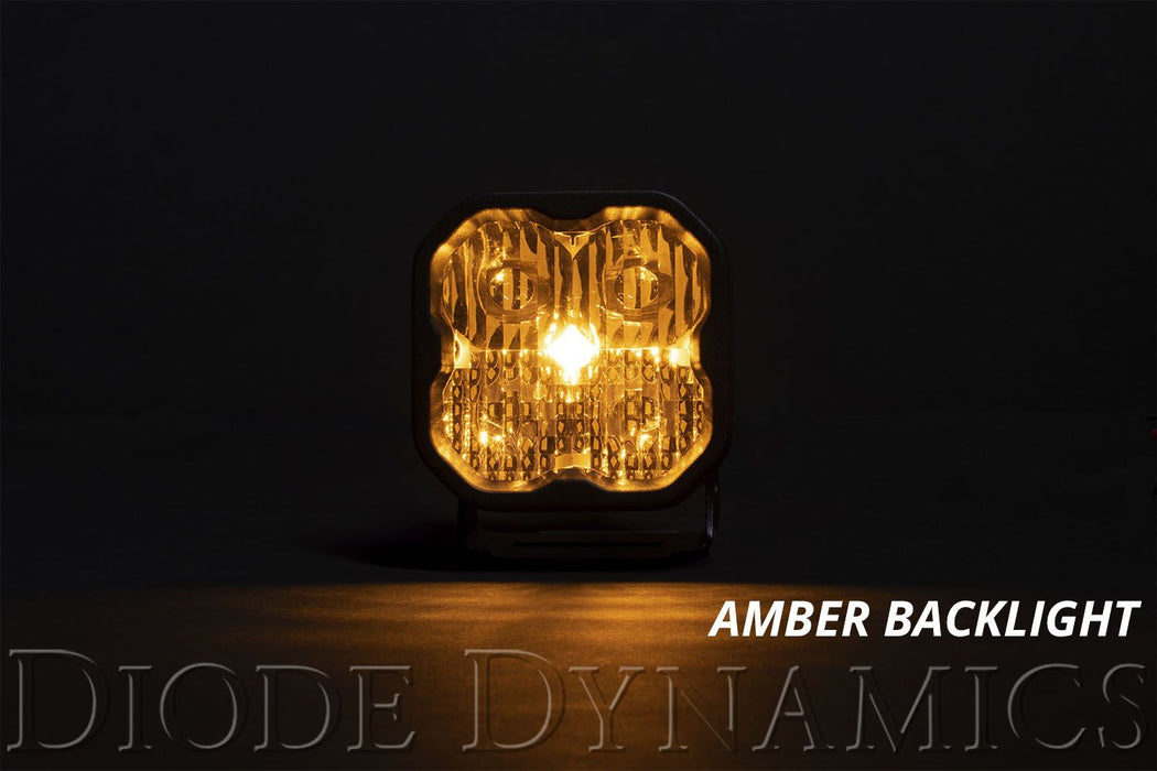 Diode Dynamics SS3 Yellow Sport LED Pod (Pair)