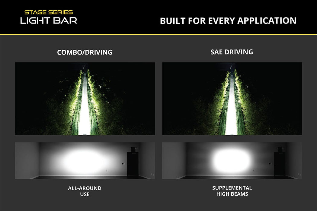 Diode Dynamics SS30 Dual-Color LED Light Bar for Tundra