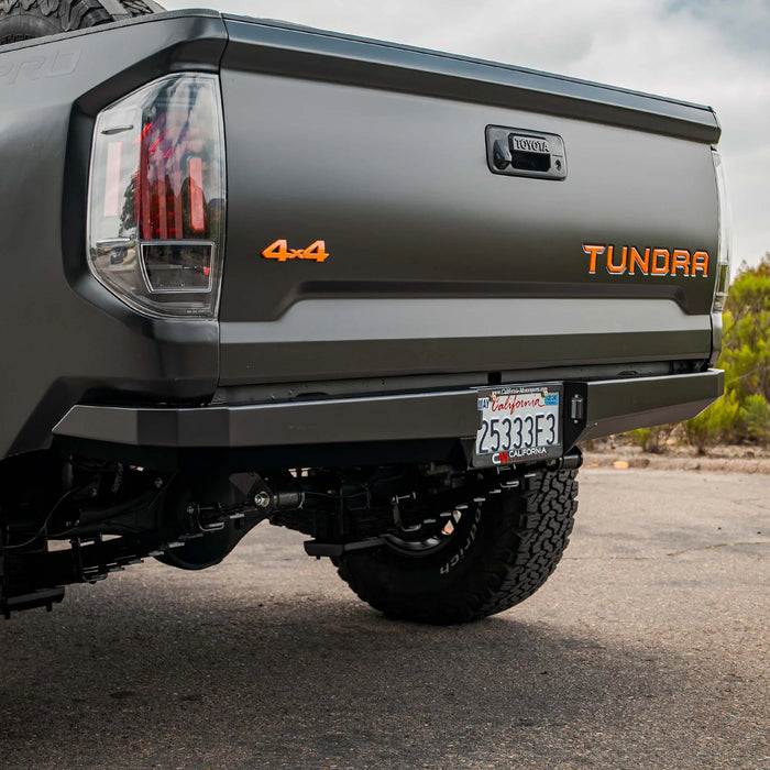 Dirt King Fabrication Plate Rear Bumper For Tundra (2014-2021)