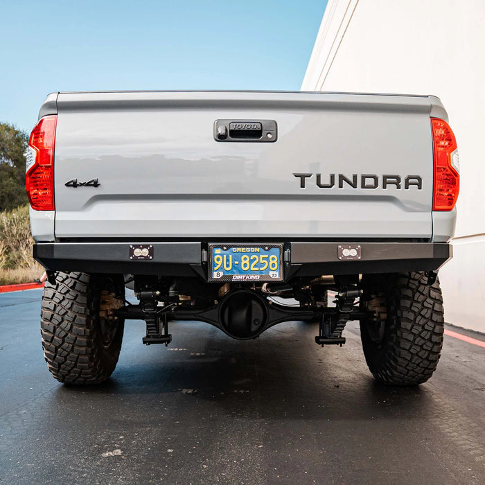 Dirt King Fabrication Plate Rear Bumper For Tundra (2014-2021)