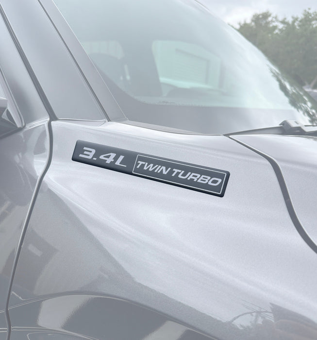 Tufskinz Engine Badge For Tundra (2000-Current)