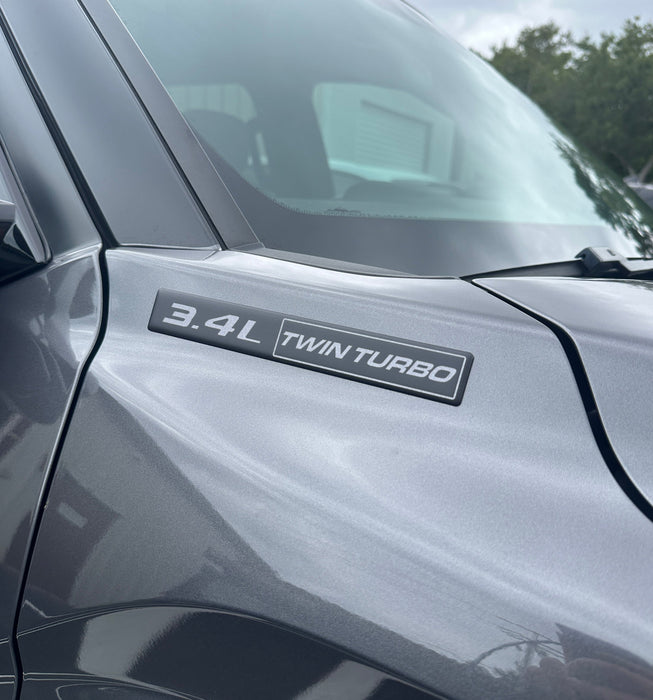 Tufskinz Engine Badge For Tundra (2000-Current)