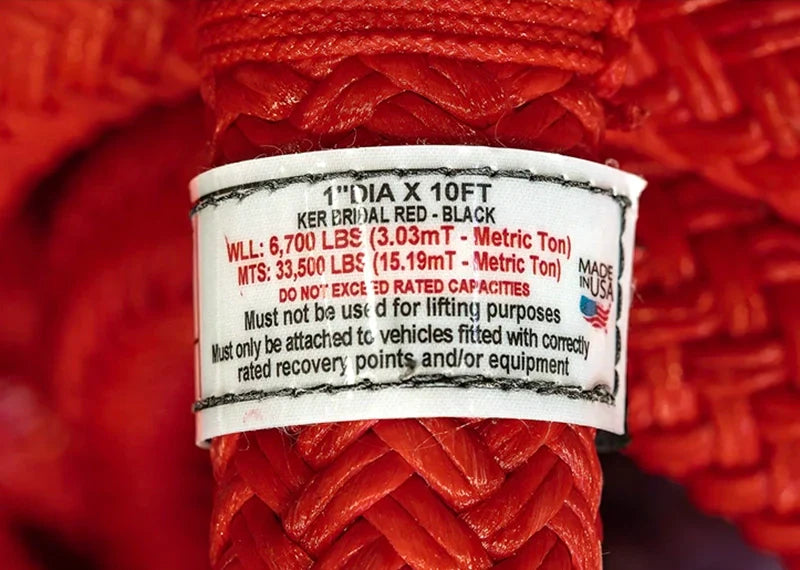 Factor 55 Extreme Duty Kinetic Energy Bridle 1” x 10’