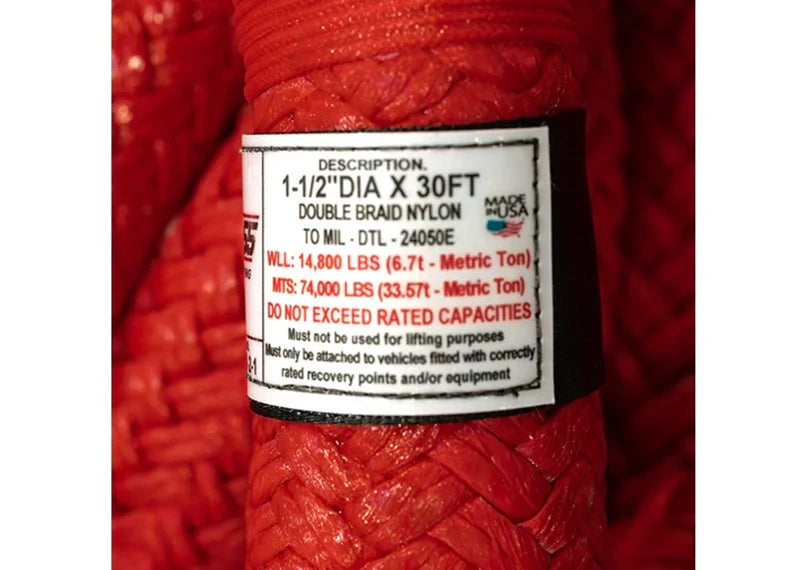 Factor 55 Extreme Duty Kinetic Energy Rope 1.5" X 30'