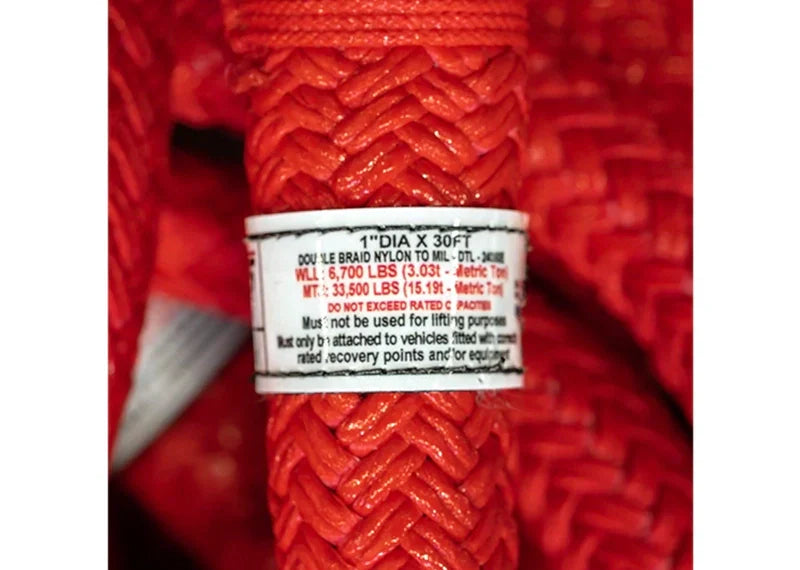 Factor 55 Extreme Duty Kinetic Energy Rope 1" X 30'