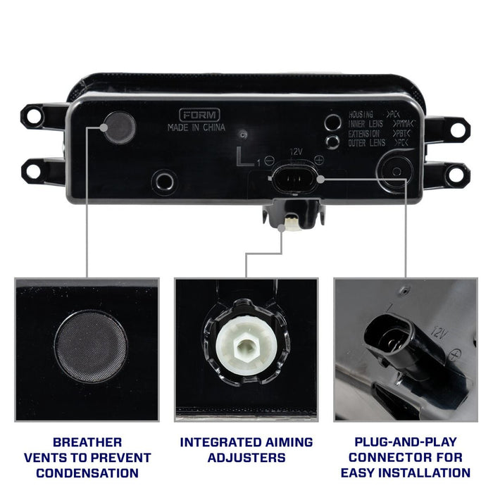Form Lighting LED Fog Lights For Tundra (2022-Current)