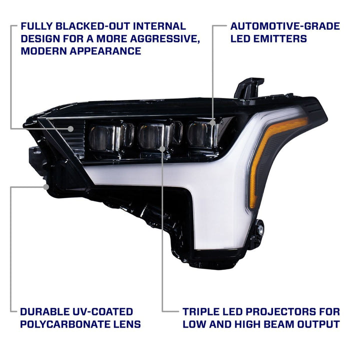 Form Lighting Sequential LED Projector Headlights (Pair)