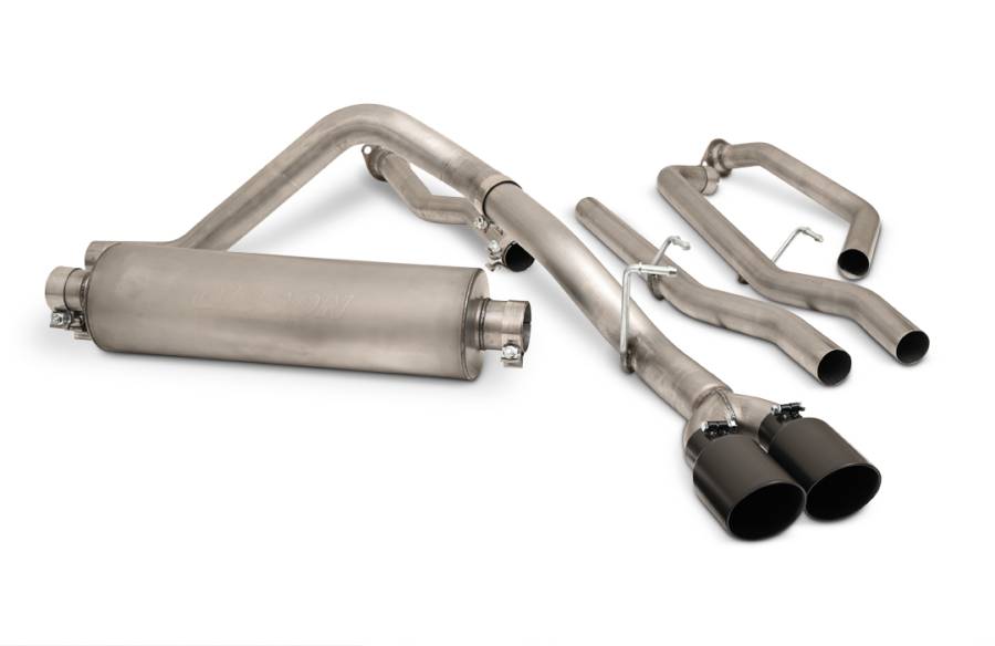 Gibson Black Elite Dual Sport Cat-Back Performance Exhaust For Tundra (2022-Current)
