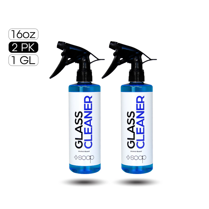 Plus Soap Glass Cleaner | Streak-Free Formula