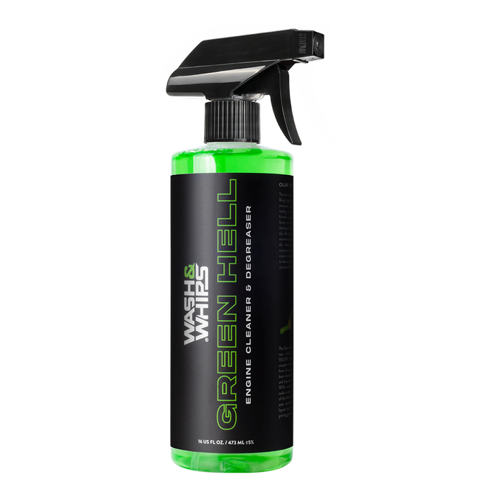 WASH&WHIPS Green Hell Engine Cleaner & Degreaser