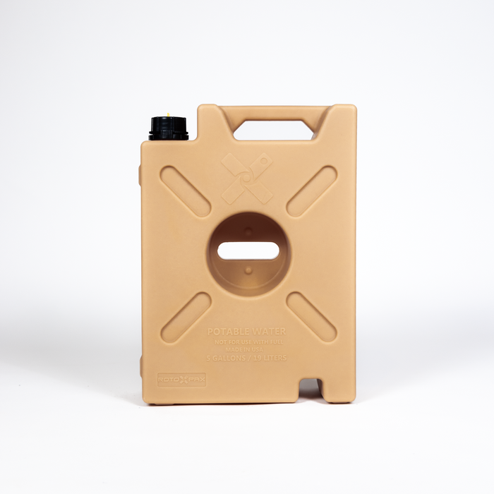 Rotopax 5 Gallon Water Tan