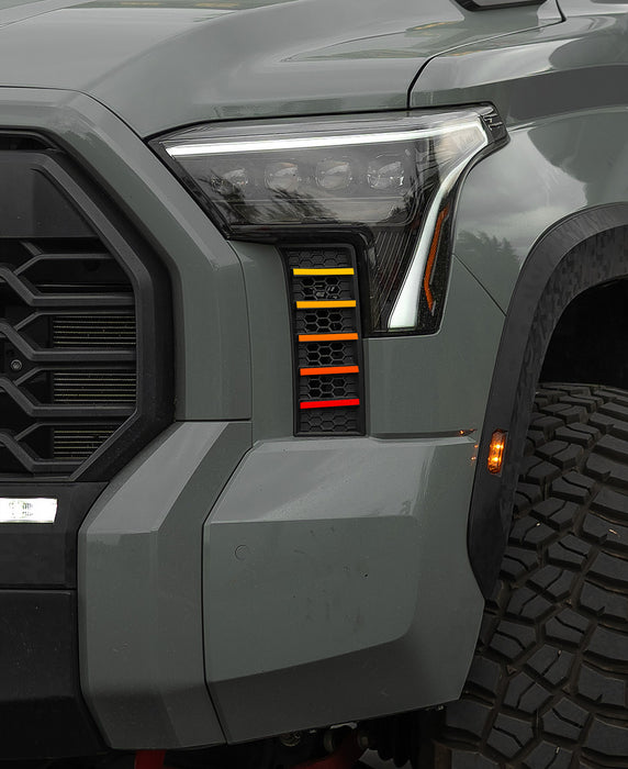 Vinyl Garage Fang Stripe Decal For Tundra (2022-Current)