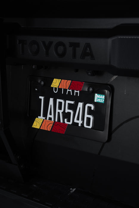 Tundra Lifestyle Heritage License Plate Frame For Tundra