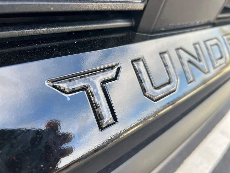 Tufskinz Lower Grille Letter Inserts For Tundra (2022-2023)