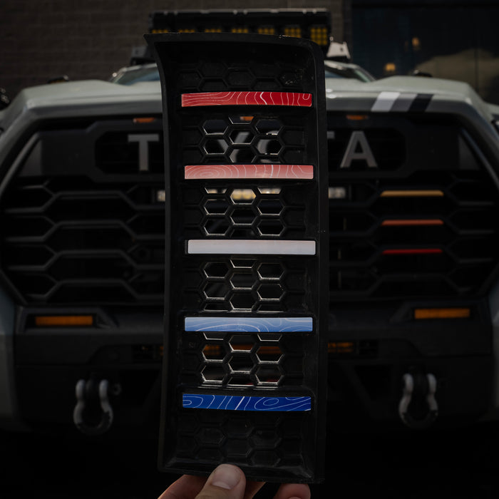 Vinyl Garage Fang Stripe Decal For Tundra (2022-Current)