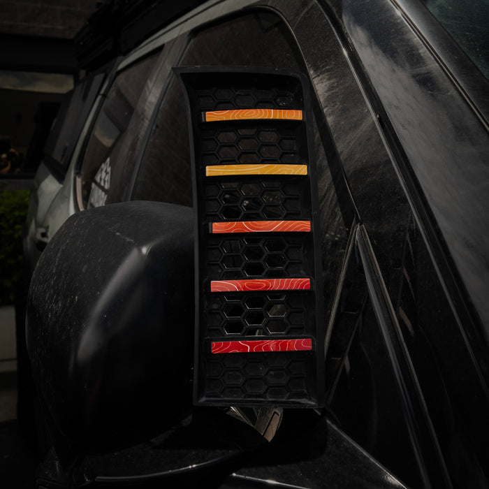 Vinyl Garage Fang Stripe Decal For Tundra (2022-Current)