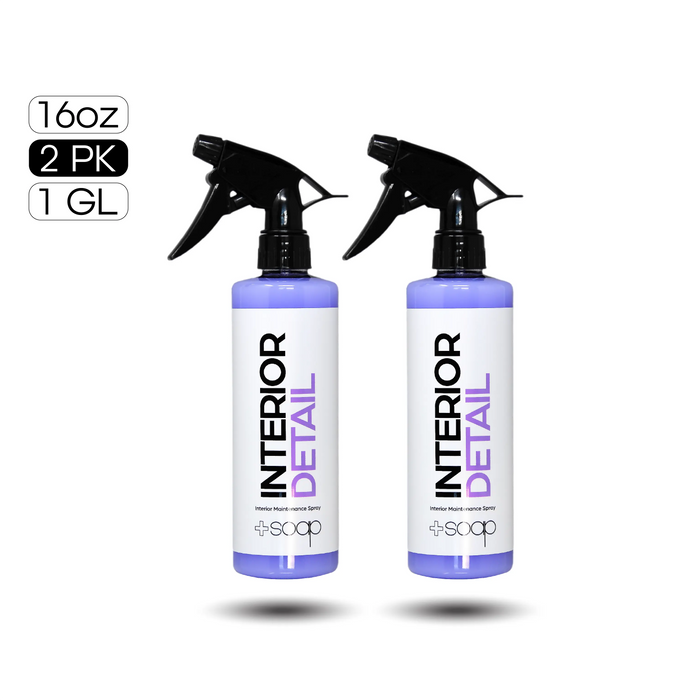 Plus Soap Interior Detail Spray | Dashboard & Trim Detailer