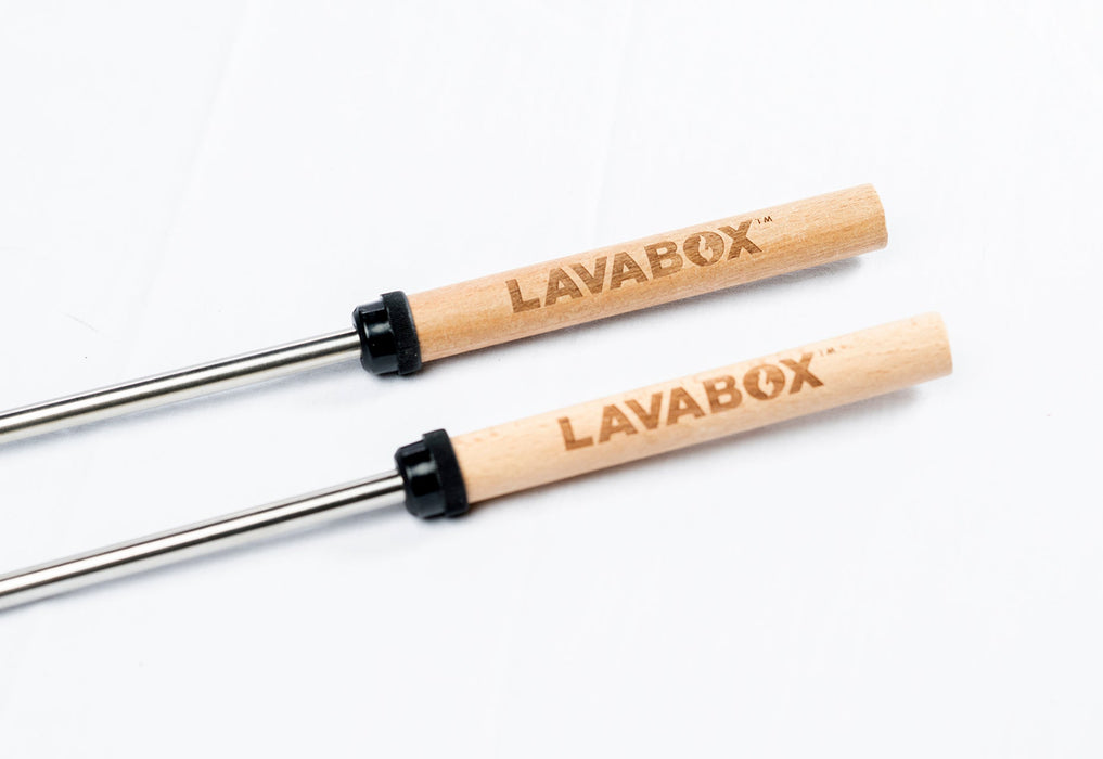 LavaBox Nyx Styxx Telescoping Marshmallow Roasting Sticks 2 Pack