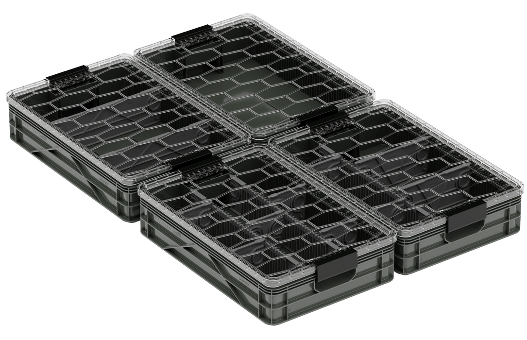 SidioCrate Quarter Crate 4 Pack