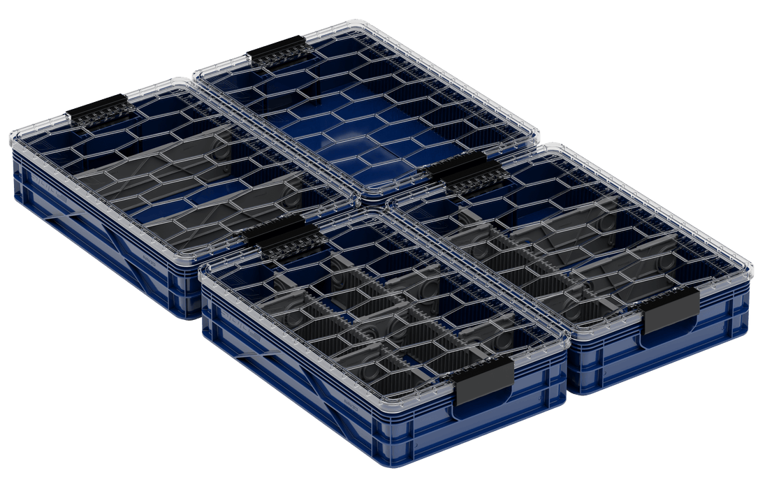 SidioCrate Quarter Crate 4 Pack