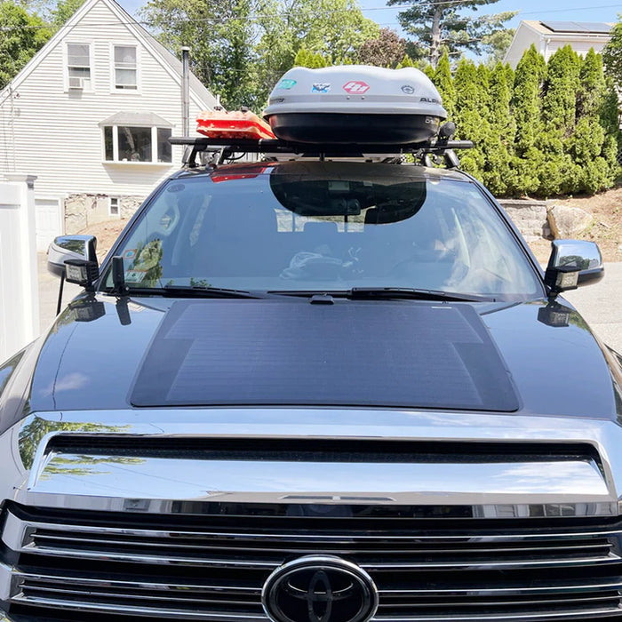 Lensun 90W Hood Flexible Solar Panel For Tundra (2014-2021)