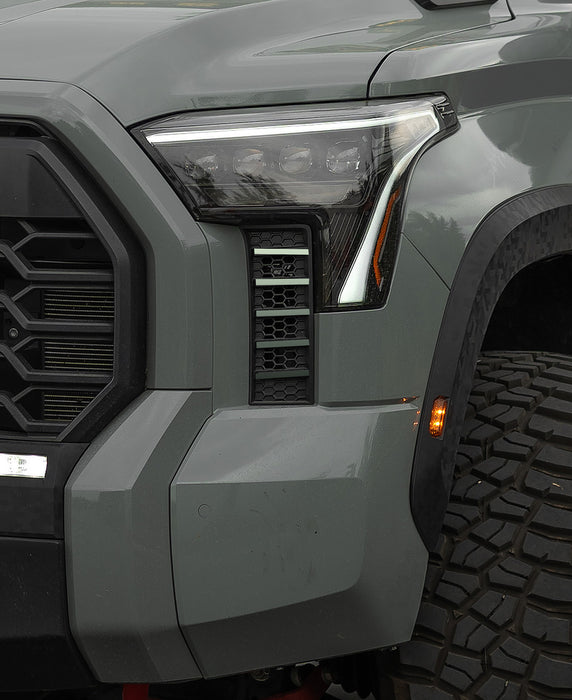 Vinyl Garage Fang Stripe Decal For Tundra (2022-Current)