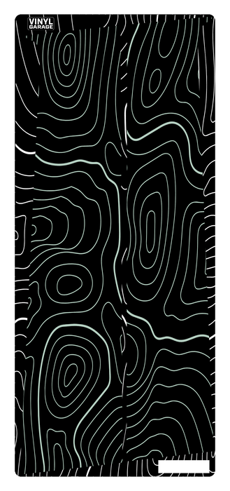 Vinyl Garage B Pillar Topo Decal For Tundra (2022-Current)