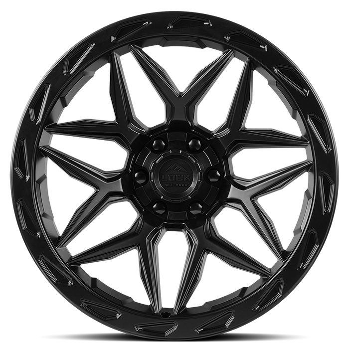 Lock Off-Road Wheels Matrix Matte Black