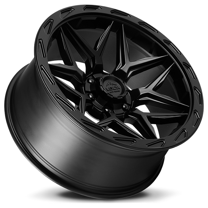 Lock Off-Road Wheels Matrix Matte Black