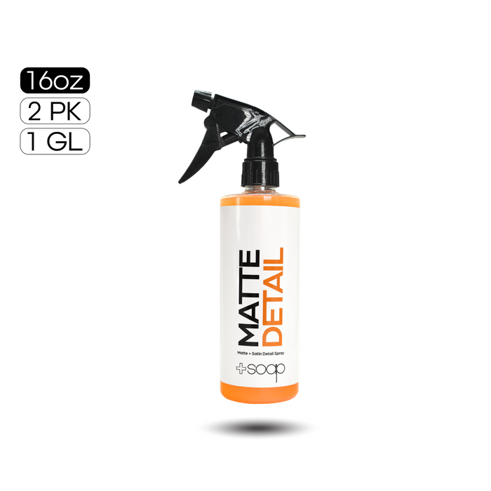 Plus Soap Matte Detail Spray | Satin & Matte Finish Cleaner