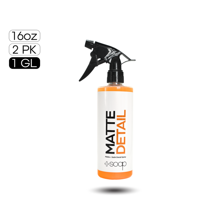 Plus Soap Matte Detail Spray | Satin & Matte Finish Cleaner