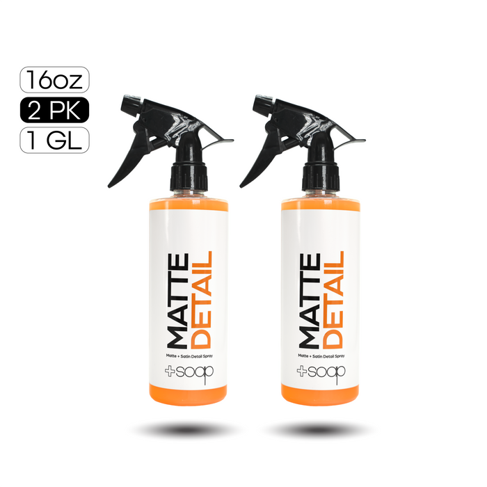 Plus Soap Matte Detail Spray | Satin & Matte Finish Cleaner